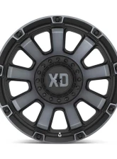 XD Series Gauntlet Wheel 20x10 6X135/5.5 -18mm Satin Black w/Gray Tint                                     - XD85221067418N - Image 4