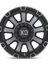 XD Series Gauntlet Wheel 20x9 6X135/5.5 0mm Satin Black w/Gray Tint                                     - XD85229067400 - Image 4