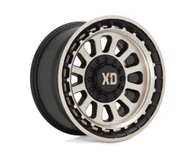 XD XD856 Omega Wheel 17x9 6x4.5/5.5 +18mm Satin Black w/Bronze Tint
