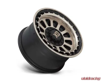 XD XD856 Omega Wheel 17x9 6x4.5/5.5 +18mm Satin Black w/Bronze Tint - XD85679070618