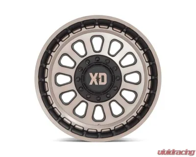 XD XD856 Omega Wheel 17x9 6x4.5/5.5 +18mm Satin Black w/Bronze Tint - XD85679070618