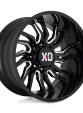 XD Series XD858 Tension Wheel 20x10 6x135 -18 Gloss Black Milled                                     - XD85821063318N - Image 2