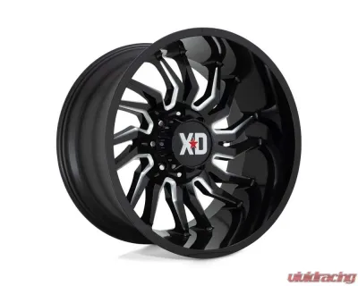XD Series XD858 Tension Wheel 20x10 6x135 -18 Gloss Black Milled - XD85821063318N