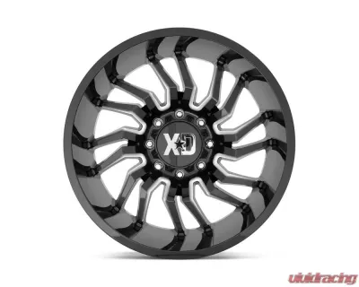 XD Series XD858 Tension Wheel 20x10 6x135 -18 Gloss Black Milled - XD85821063318N