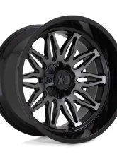 XD Series XD859 Gunner Wheel 22x10 5x127/5x139.7 -18 Gloss Black Machined With Gray Tint                                     - XD85922035418N - Image 4