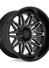 XD Series XD859 Gunner Wheel 22x10 5x127/5x139.7 -18 Gloss Black Machined With Gray Tint                                     - XD85922035418N - Image 2