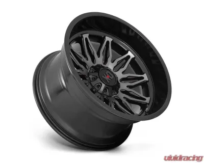 XD Series XD859 Gunner Wheel 22x10 5x127/5x139.7 -18 Gloss Black Machined With Gray Tint - XD85922035418N