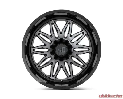 XD Series XD859 Gunner Wheel 22x10 5x127/5x139.7 -18 Gloss Black Machined With Gray Tint - XD85922035418N