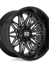 XD Series XD859 Gunner Wheel 22x10 6x135/6x139.7 -18 Gloss Black Milled                                     - XD85922067318N - Image 4