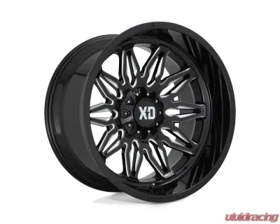 XD Series XD859 Gunner Wheel 22x10 6x135/6x139.7 -18 Gloss Black Milled - XD85922067318N