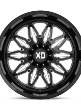 XD Series XD859 Gunner Wheel 22x10 6x135/6x139.7 -18 Gloss Black Milled                                     - XD85922067318N - Image 4
