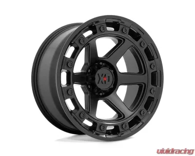 XD XD862 Raid Wheel 20x10 6X139.7 -18mm Satin Black - XD86221068718N