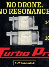 Pypes Exhaust 2.5" 18" Offset Turbo Pro Muffler Universal                                     - MVT30 - Image 3