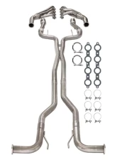 Pypes Exhaust Stainless Steel Catted Long Tube Header w/ Mid-Pipes Pontiac G8 2008-2009                                     - HDR140SK - Image 3