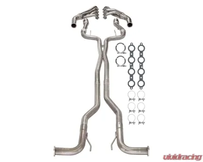 Pypes Exhaust Stainless Steel Catted Long Tube Header w/ Mid-Pipes Pontiac G8 2008-2009 - HDR140SK