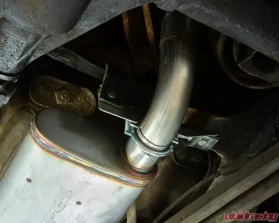 Pypes Exhaust High Tuck 2.5" Crossmember-Back w/ X-Pipe Exhaust System 18" Race Pro Muffler Chevrolet Chevelle 1968-1972 - SGA20R30