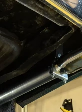 Pypes Exhaust High Tuck 2.5" Crossmember-Back w/ X-Pipe Exhaust System 18" Race Pro Muffler Chevrolet Chevelle 1968-1972                                     - SGA20R30 - Image 8