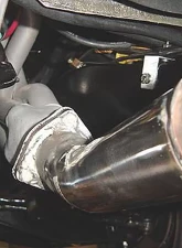 Pypes Exhaust 2.5" Crossmember-Back Exhaust System w/ H-Bomb H-Pipe Turbo Pro Muffler Chevrolet Nomad (Wagon) 1955-1957                                     - SGC46T - Image 10