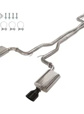 Pypes Exhaust 2.5" Stainless Steel Black Catback Violator Exhaust System w/ 14" Muffler Pontiac G8 2008-2009                                     - SGG62VB - Image 9