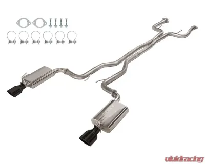 Pypes Exhaust 2.5" Stainless Steel Black Catback Violator Exhaust System w/ 14" Muffler Pontiac G8 2008-2009 - SGG62VB