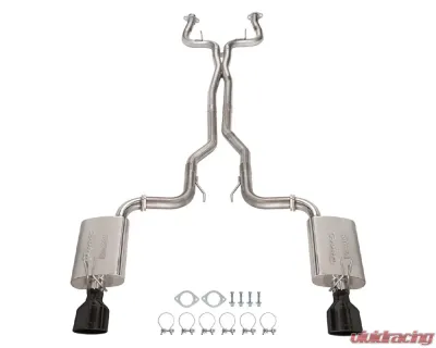 Pypes Exhaust 2.5" Stainless Steel Black Catback Violator Exhaust System w/ 14" Muffler Pontiac G8 2008-2009 - SGG62VB