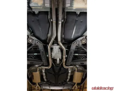 Pypes Exhaust 2.5" Stainless Steel Catback Violator Exhaust System w/ Black Quad Tips - 14" Muffler Pontiac G8 2008-2009 - SGG63VB