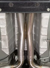 Pypes Exhaust 2.5" Stainless Steel Catback Violator Exhaust System w/ Black Quad Tips - 14" Muffler Pontiac G8 2008-2009                                     - SGG63VB - Image 9