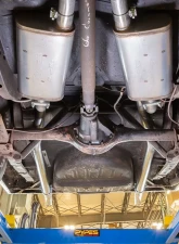 Pypes Exhaust 3" Crossmember-Back Exhaust System w/ H-Pipe & Violator Mufflers Mopar B-Body 1966-1974                                     - SMB43V - Image 3