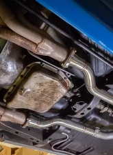 Pypes Exhaust 3" Crossmember-Back Exhaust System w/ H-Pipe & Violator Mufflers Mopar B-Body 1966-1974                                     - SMB43V - Image 5