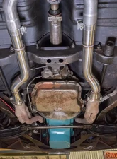 Pypes Exhaust 3" Crossmember-Back Exhaust System w/ H-Pipe & Violator Mufflers Mopar B-Body 1966-1974                                     - SMB43V - Image 6