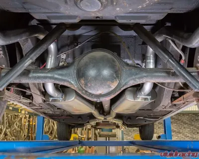 Pypes Exhaust 3" Crossmember-Back Exhaust System w/ H-Pipe & Violator Mufflers Mopar B-Body 1966-1974 - SMB43V