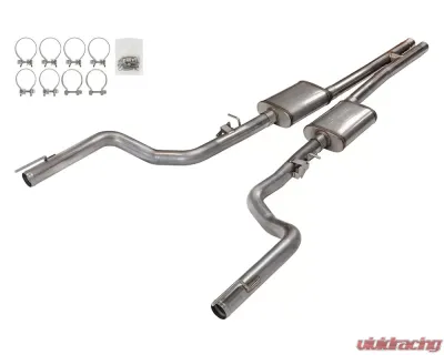 Pypes Exhaust 3" H-Pipe Exhaust System w/ Violator Muffler Dodge Charger SRT 6.4L 2015-2022 - SMC42V