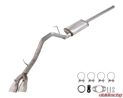 Pypes Exhaust Catback Exhaust System w/ Street Pro Muffler Toyota Tacoma 4.0L 2005-2015 - STT20S