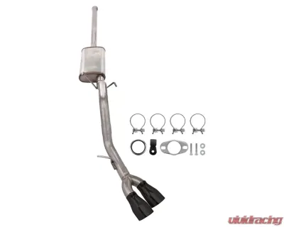 Pypes Exhaust Catback Exhaust System w/ Street Pro Muffler & Black Tips Toyota Tacoma 4.0L 2005-2015 - STT20SB