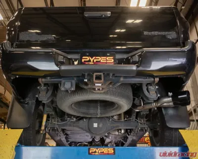 Pypes Exhaust Catback Exhaust System w/ Street Pro Muffler & Black Tips Toyota Tacoma 4.0L 2005-2015 - STT20SB