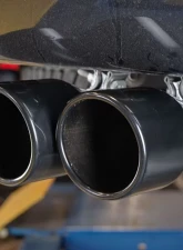Pypes Exhaust Catback Exhaust System w/ Street Pro Muffler & Black Tips Toyota Tacoma 4.0L 2005-2015                                     - STT20SB - Image 9