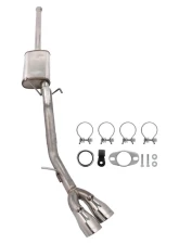Pypes Exhaust Catback Exhaust System w/ Street Pro Muffler Toyota Tacoma 4.0L 2005-2015                                     - STT20S - Image 2