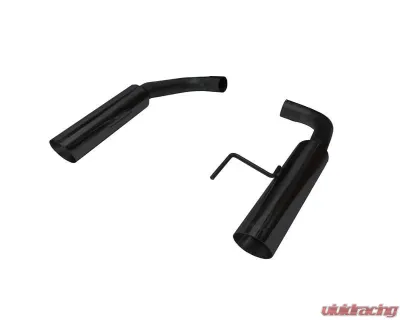 Pypes Exhaust Bomb Axle Back Exhaust 304 Stainless Black Powder Coated w/o Active Exhaust S650 Platform Ford Mustang GT 2024 - SFM91MSB