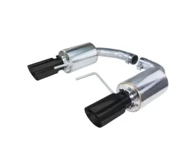 Pypes Exhaust Street Pro Touring Axle Back Exhaust Kit 304 Stainless Black Powder Coated w/o Active Exhaust S650 Platform Ford Mustang GT 2024