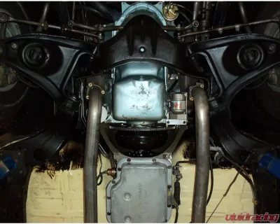 Pypes Exhaust 2.5" Stainless Steel Manifold Downpipes with HO-Ram Air & 3 Bolt Flanges Pontiac 1964-1974 - DGA20S33