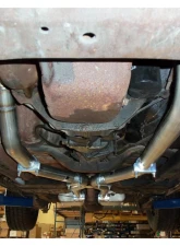 Pypes Exhaust 2.5" 3-Bolt Stainless Steel Manifold Downpipes Chevrolet Small Block 1964-1974                                     - DGU14S - Image 3