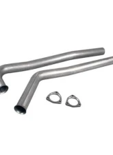 Pypes Exhaust 2.5" 3 Bolt 409 Stainless Steel Manifold Downpipes Chevrolet Big Block 1964-1974                                     - DGU20S - Image 2