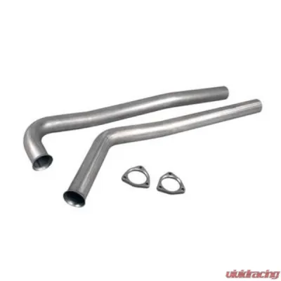 Pypes Exhaust 2.5" 3 Bolt 409 Stainless Steel Manifold Downpipes Chevrolet Big Block 1964-1974 - DGU20S