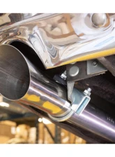 Pypes Exhaust 2.5" Trumpet Clamp-On Polished Stainless Steel Pair Tail Pipe Tip Set Oldsmobile 442 1968-1972                                     - EVT34 - Image 2