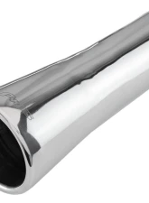 Pypes Exhaust 2.5" To 3.5" Slip Fit Trumpet Clamp-On Polished Stainless Steel Tail Pipe Tip Set Pontiac GTO 1966-1968                                     - EVT40 - Image 2