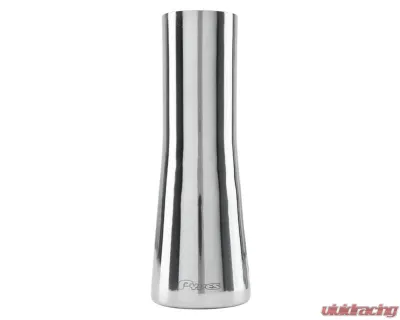 Pypes Exhaust 2.5" To 3.5" Slip Fit Trumpet Clamp-On Polished Stainless Steel Tail Pipe Tip Set Pontiac GTO 1966-1968 - EVT40