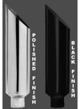 Pypes Exhaust Black 5" OD x 8" x 36" 8" Tip Clamp-On Stainless Steel Stack Pipe Miter                                     - EVT508-36ACB - Image 2