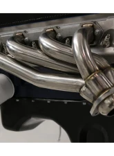 Pypes Exhaust Polished Stainless Steel Shorty Exhaust Header Ford Ford Mustang 1979-1993                                     - HDR50S - Image 2