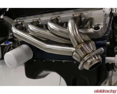 Pypes Exhaust Polished Stainless Steel Shorty Exhaust Header Ford Ford Mustang 1979-1993 - HDR50S