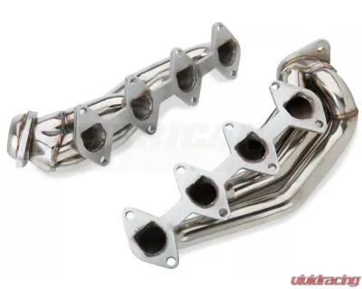 Pypes Exhaust Polished Stainless Steel Shorty Exhaust Header Gaskets Ford Mustang GT 2005-2010 - HDR54S
